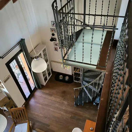 Charming Rustic Duplex Penthouse Apartment