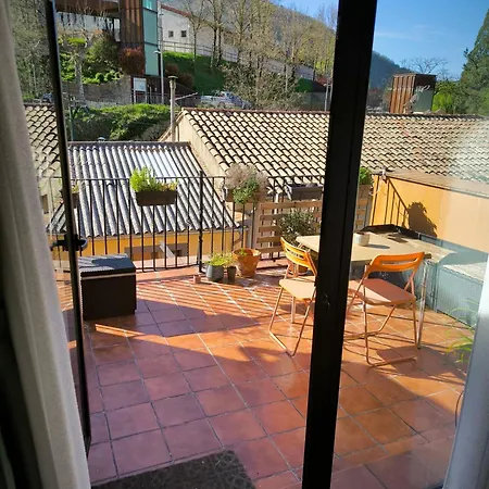 Charming Rustic Duplex Penthouse Ribes De Freser