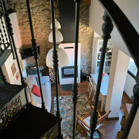 Charming Rustic Duplex Penthouse Ribes De Freser