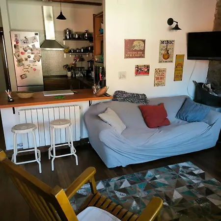 Charming Rustic Duplex Penthouse Ribes De Freser